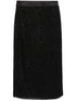 mesh midi skirt